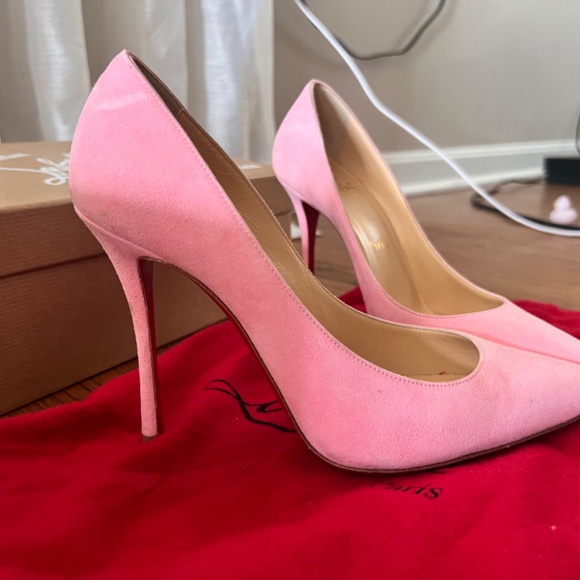 Christian Louboutin Decoltish 100 suede dolly - Picture 2 of 6